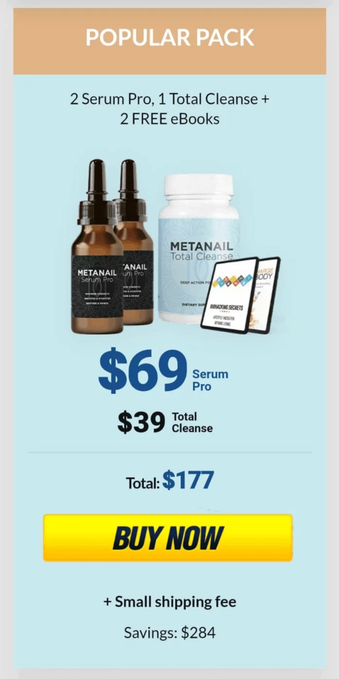 Metanail Serum Pro - 3 Bottle